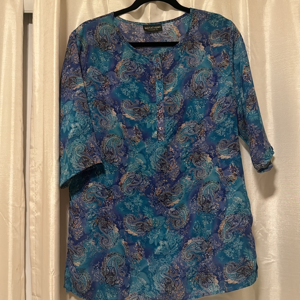 Printed blouse